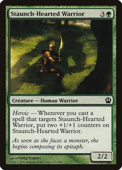 Staunch-Hearted Warrior (179) (Theros)