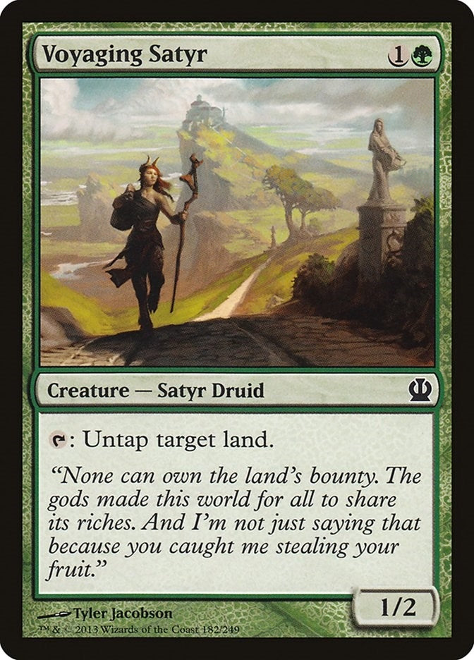 Image for Voyaging Satyr (182) - Magic: The Gathering