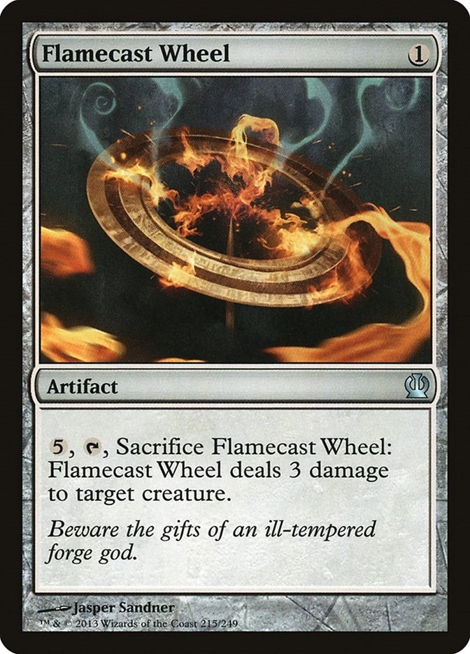 Flamecast Wheel (215) (Theros)