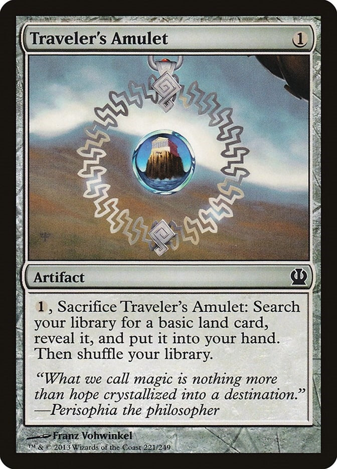 Image for Traveler's Amulet (221) - Magic: The Gathering