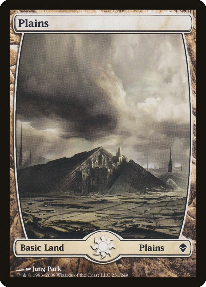 Plains (231) - Full Art (231) (Zendikar)
