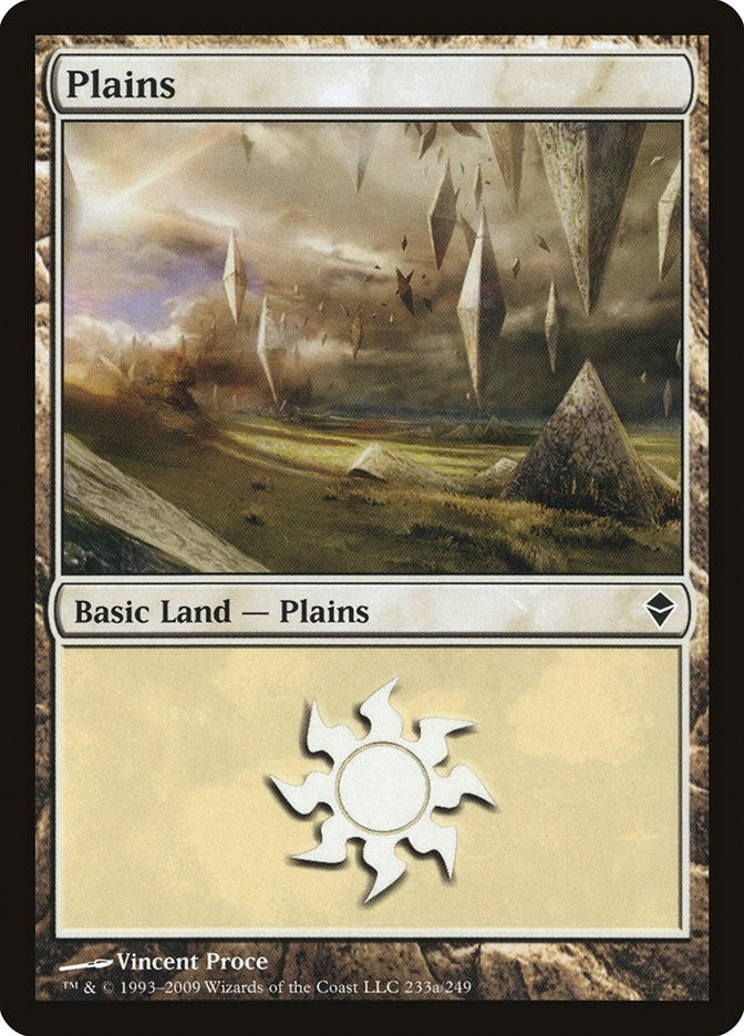 Plains (233a) (233a) (Zendikar)