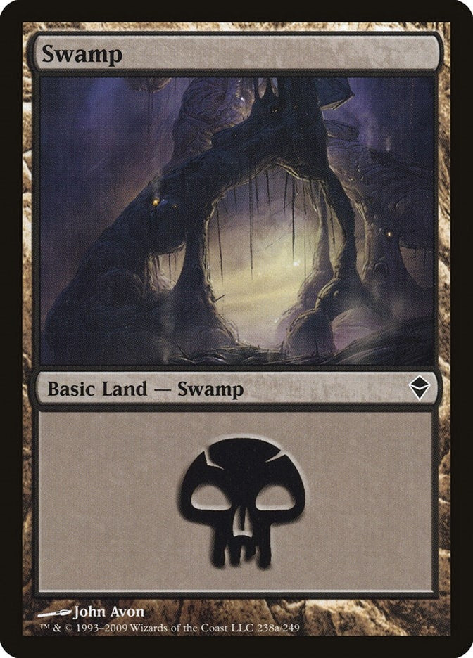 Swamp (238a) (238a) (Zendikar)