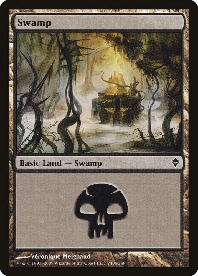 Swamp (240a) (240a) (Zendikar)