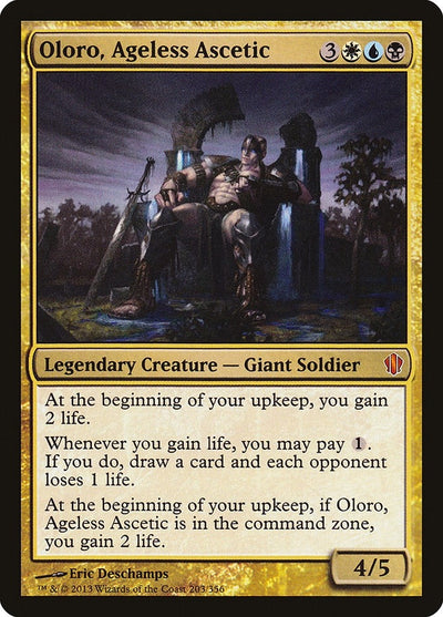 Oloro, Ageless Ascetic (203) (Commander 2013)