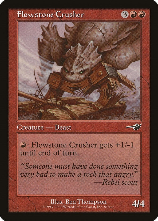 Flowstone Crusher (81) (Nemesis)