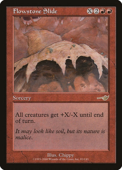 Flowstone Slide (83) (Nemesis)