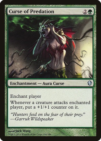 Curse of Predation (140) (Commander 2013)