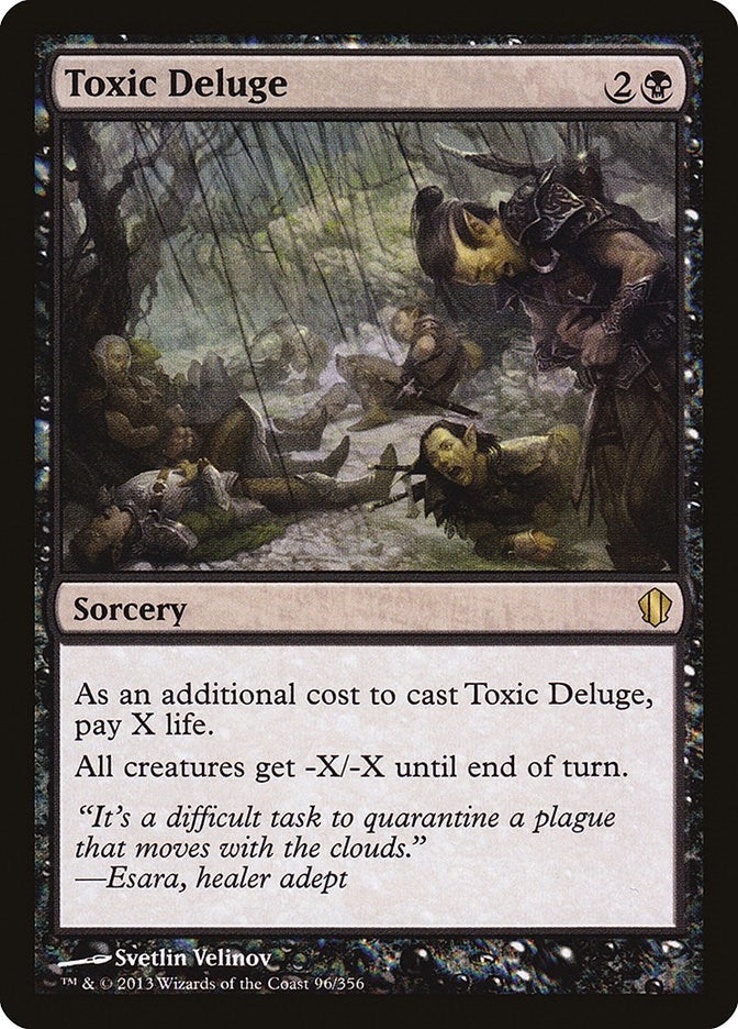 Toxic Deluge (96) (Commander 2013)
