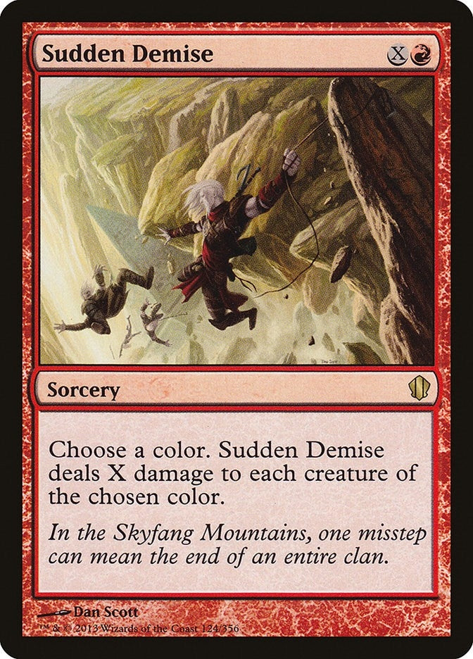 Sudden Demise (124) (Commander 2013)