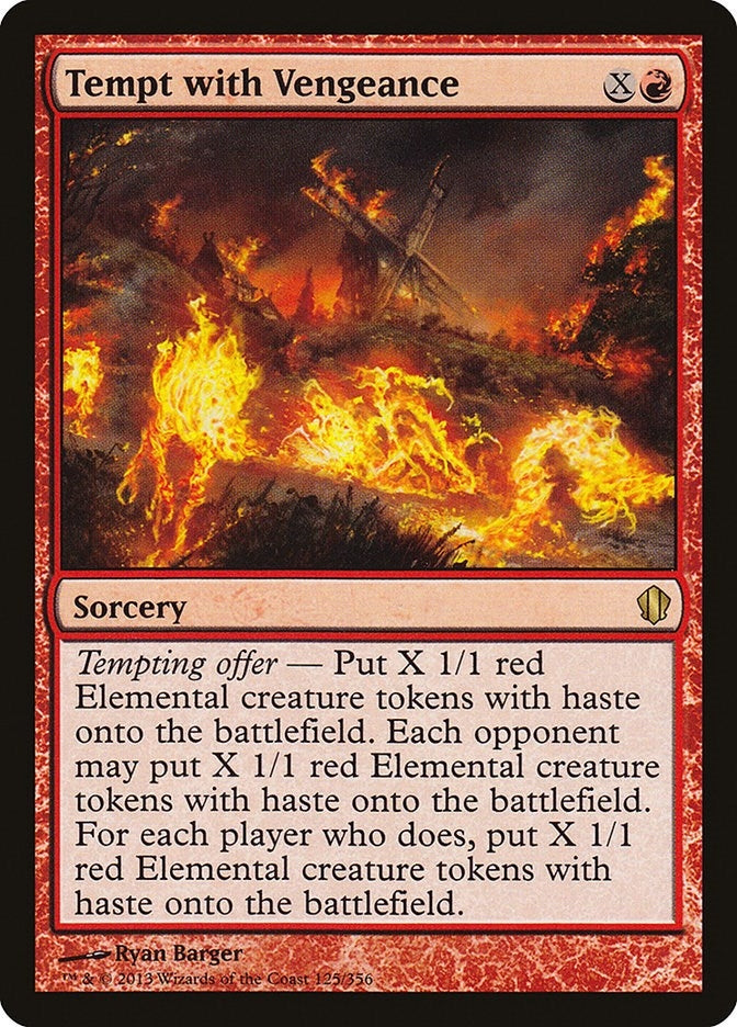 Tempt with Vengeance (125) (Commander 2013)