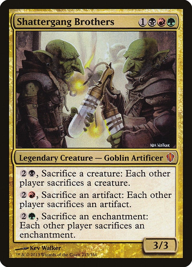 Shattergang Brothers (213) (Commander 2013)