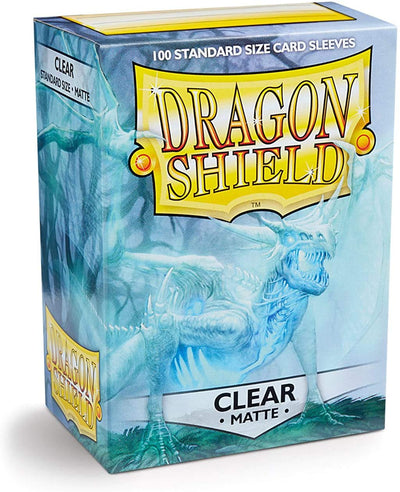 Dragon Shield Sleeves: Standard Matte - Clear 100CT