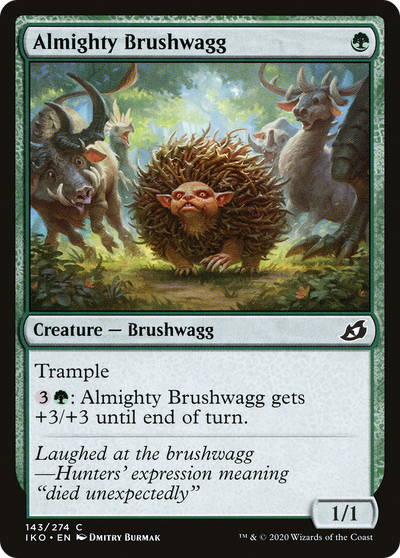 Almighty Brushwagg (143) (Ikoria: Lair of Behemoths)