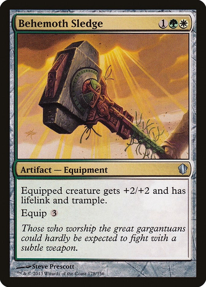 Behemoth Sledge (178) (Commander 2013)