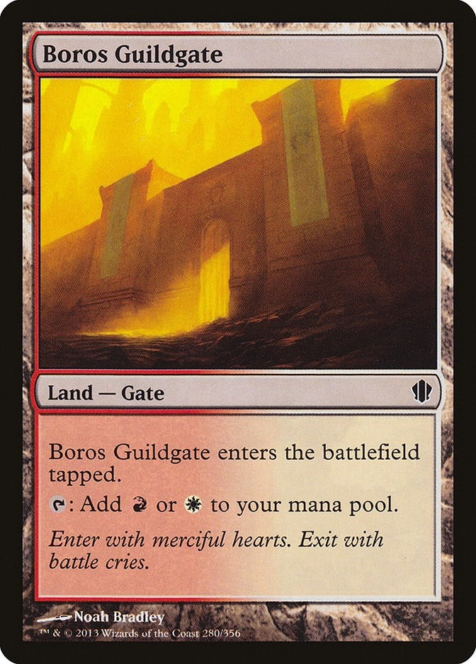 Boros Guildgate (280) (Commander 2013)