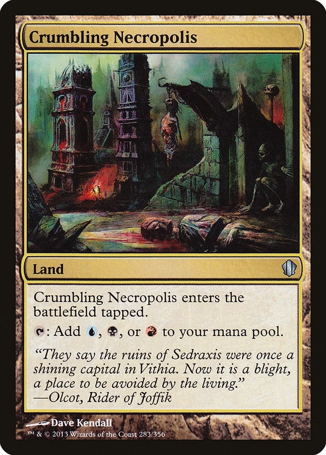 Crumbling Necropolis (283) (Commander 2013)