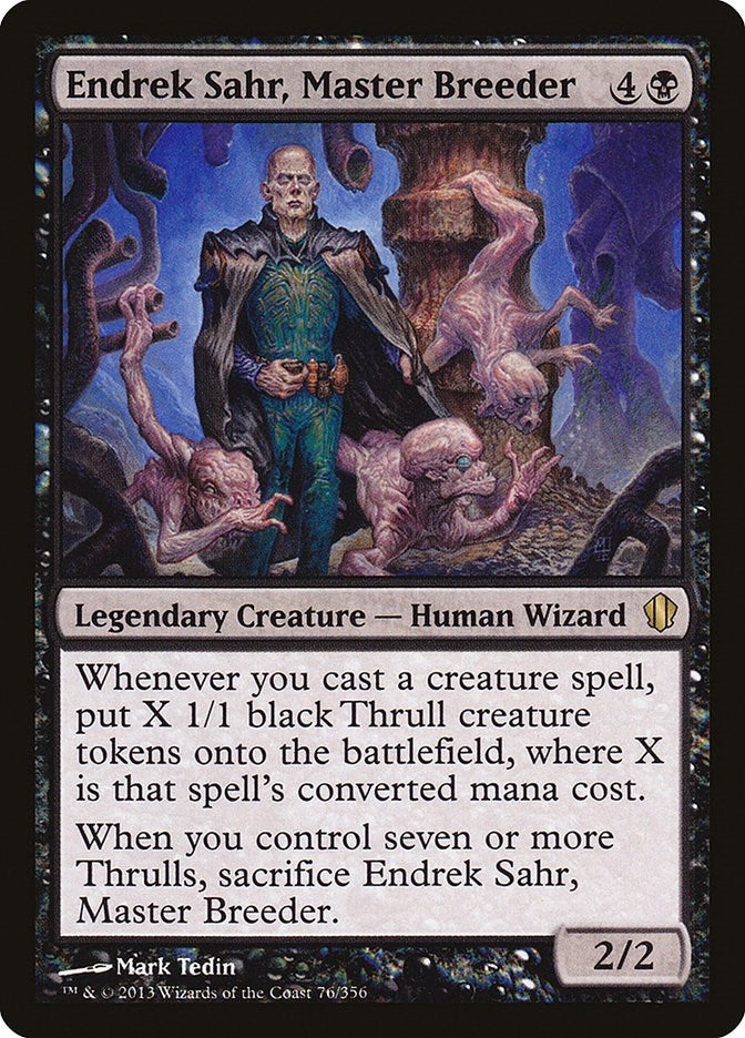 Endrek Sahr, Master Breeder (76) (Commander 2013)