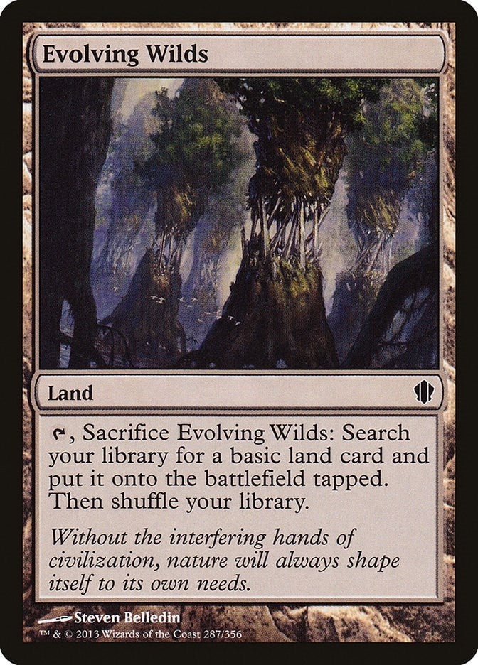Evolving Wilds (287) (Commander 2013)