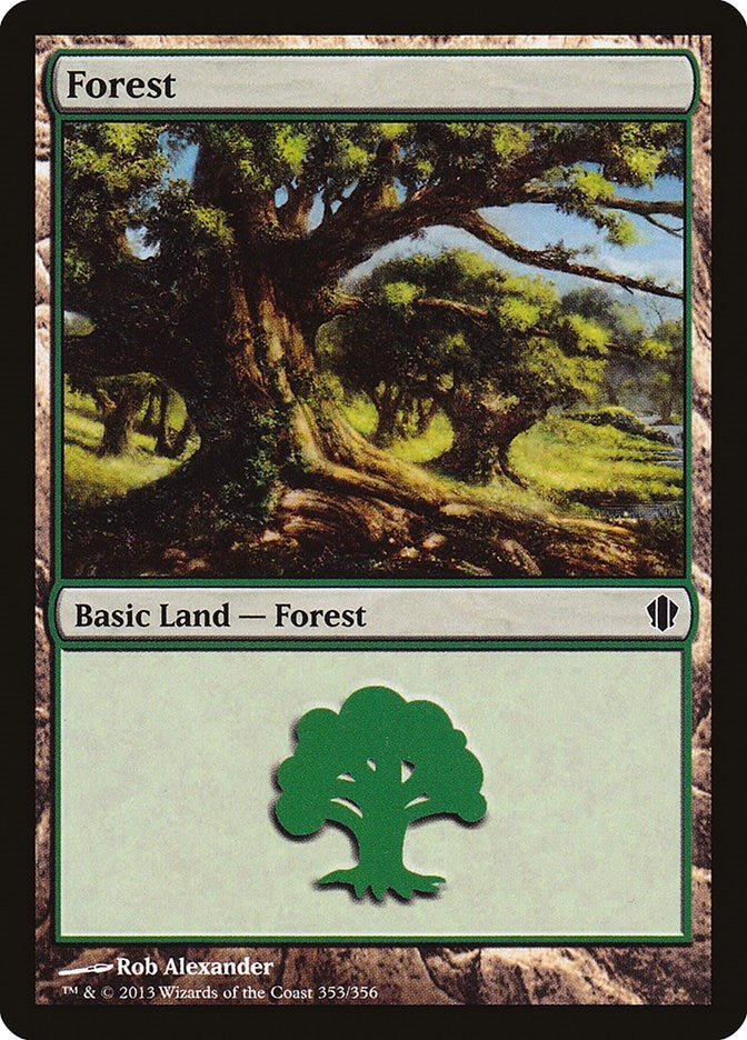 Forest (353) (353) (Commander 2013)