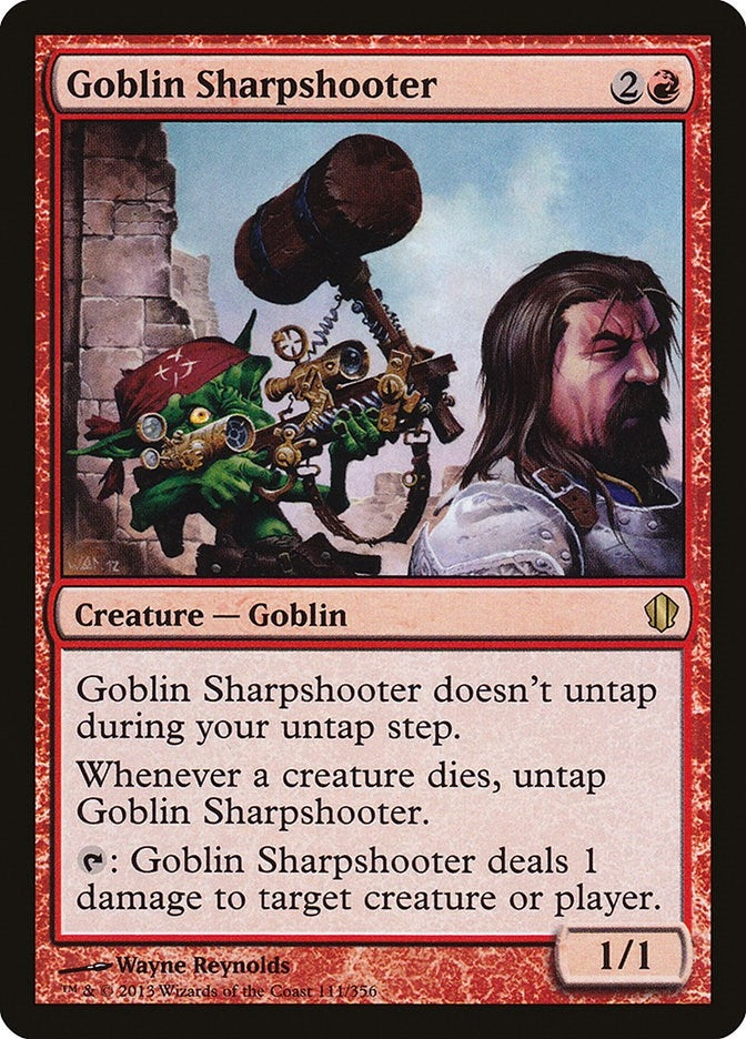 Goblin Sharpshooter (111) (Commander 2013)