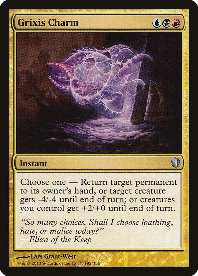 Grixis Charm (192) (Commander 2013)