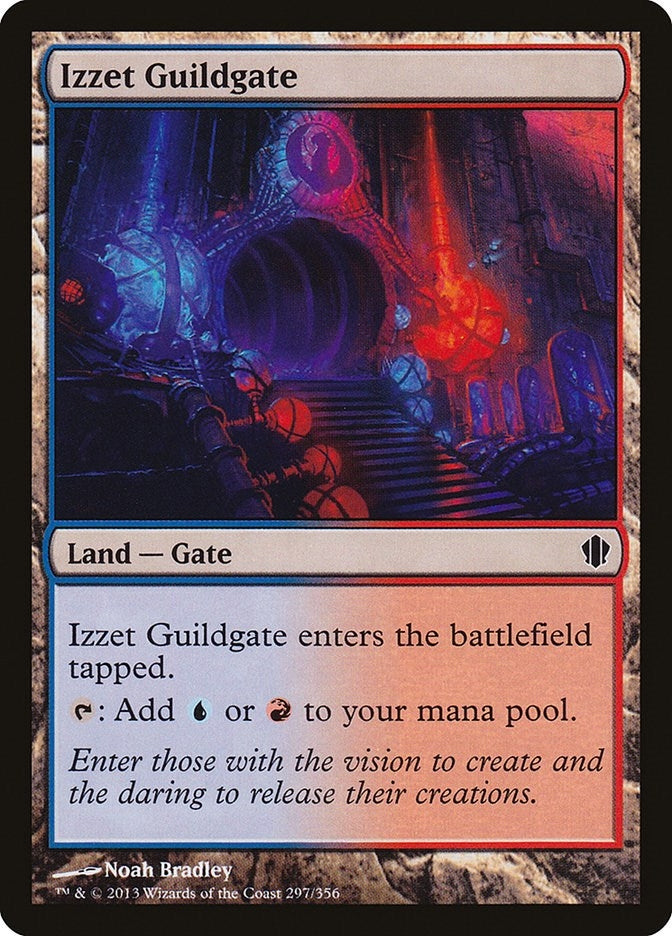 Izzet Guildgate (297) (Commander 2013)