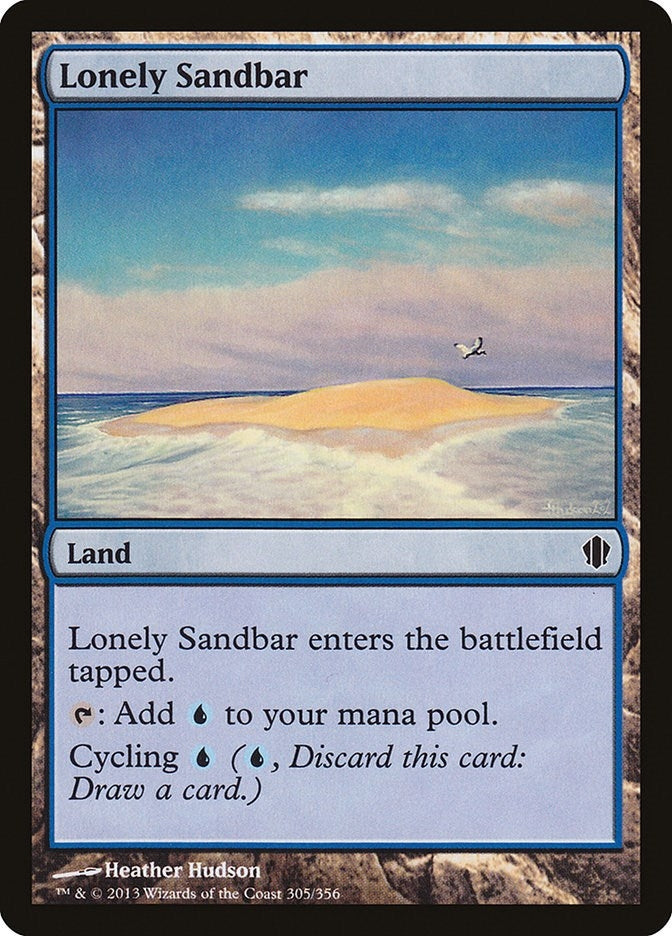 Lonely Sandbar (305) (Commander 2013)