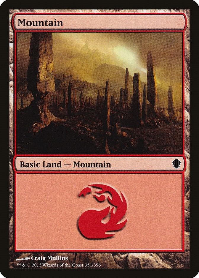 Mountain (351) (351) (Commander 2013)