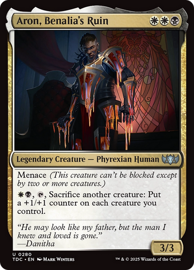 Aron, Benalia's Ruin (280) (Commander: Tarkir: Dragonstorm)