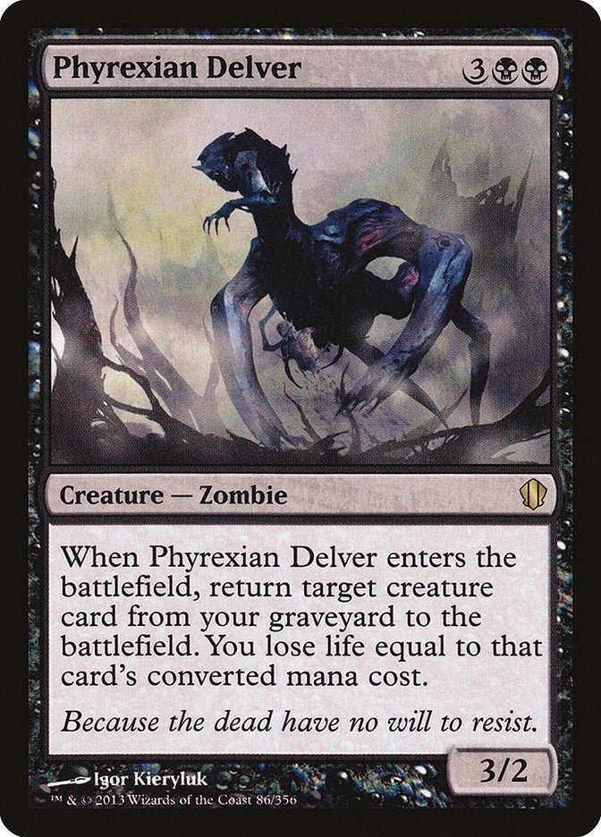 Phyrexian Delver (86) (Commander 2013)