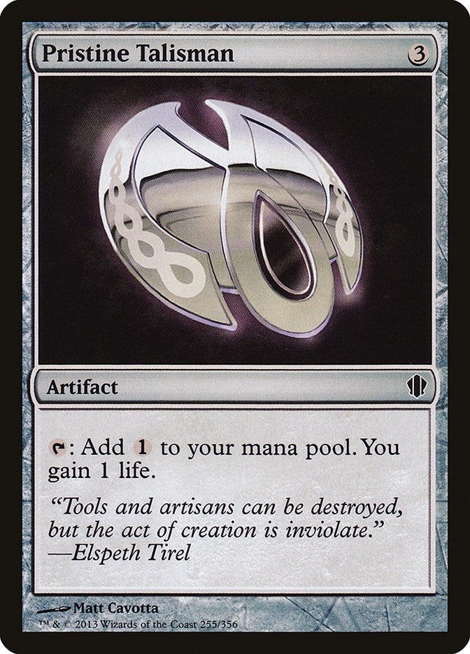 Image for Pristine Talisman (255) (Commander 2013) - Magic: The Gathering