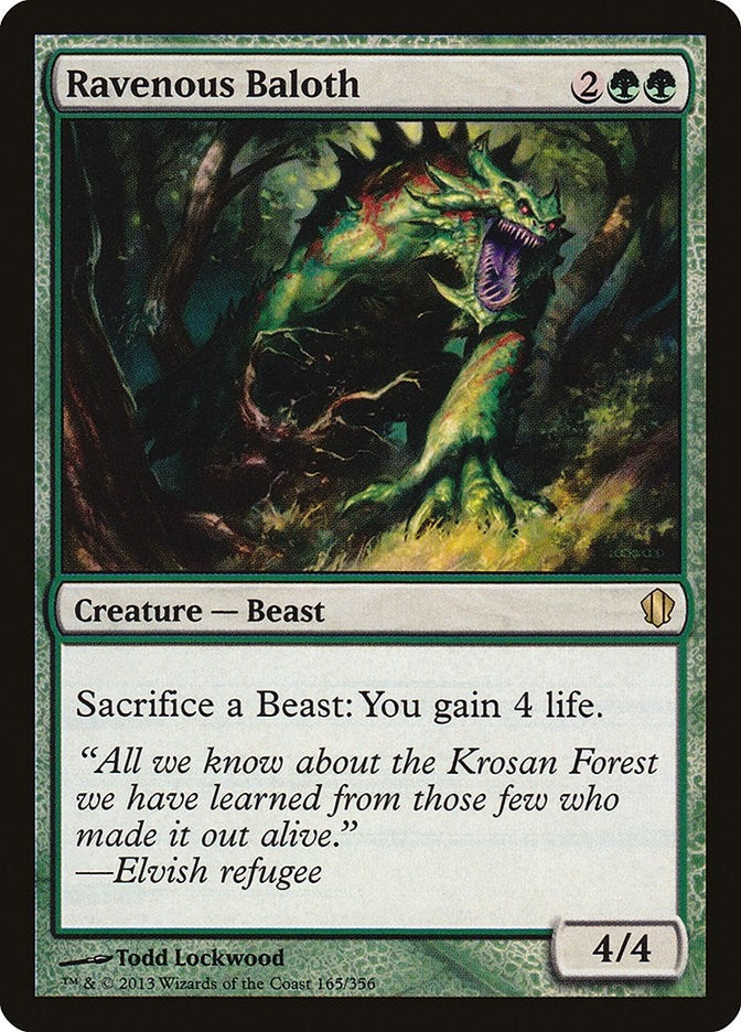 Ravenous Baloth (165) (Commander 2013)