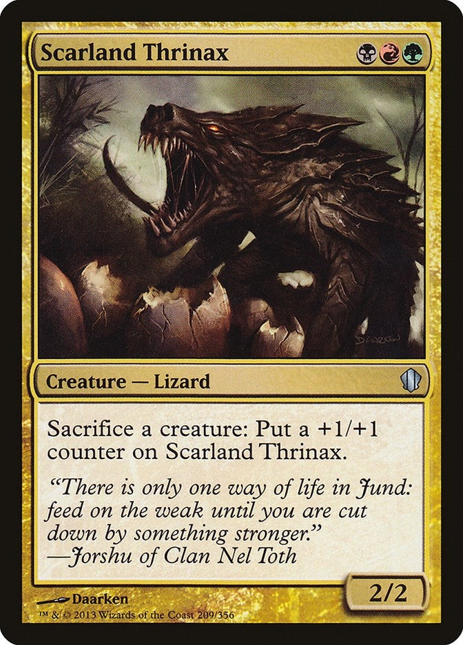 Scarland Thrinax (209) (Commander 2013)