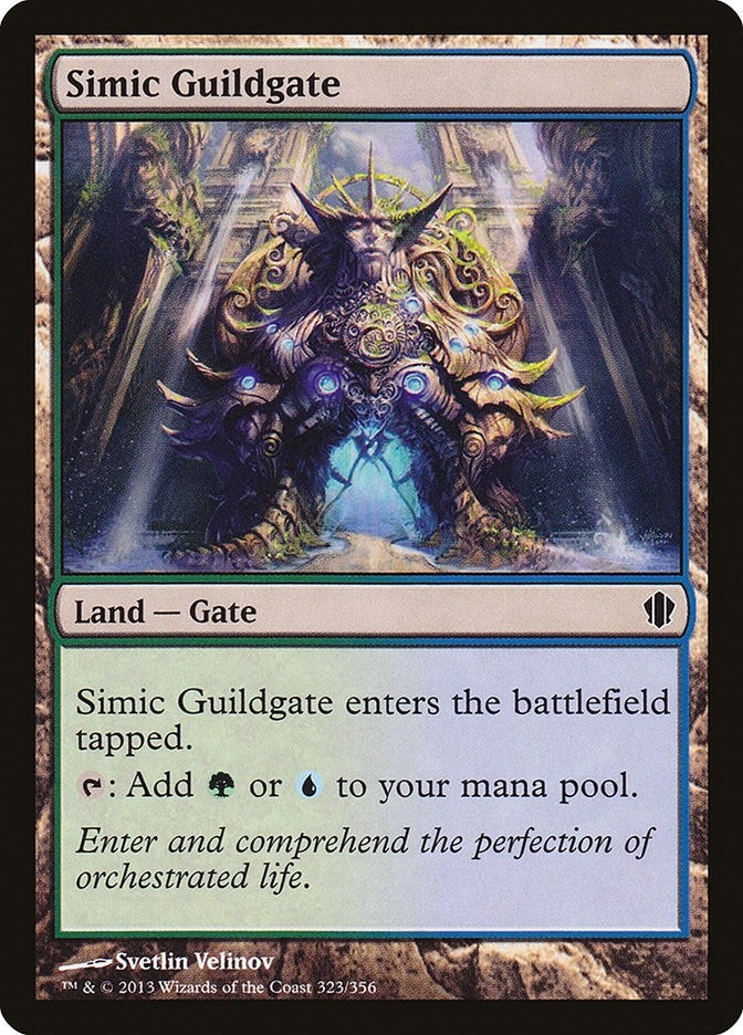 Simic Guildgate (323) (Commander 2013)