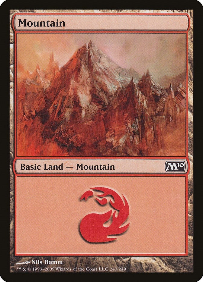 Mountain (243) (243) (Magic 2010 (M10))