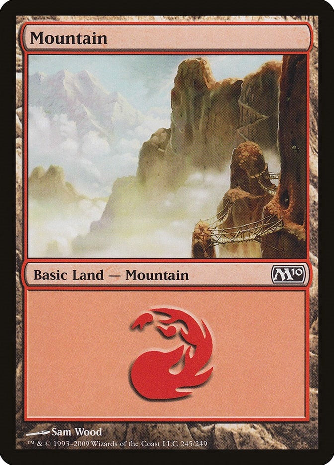 Mountain (245) (245) (Magic 2010 (M10))