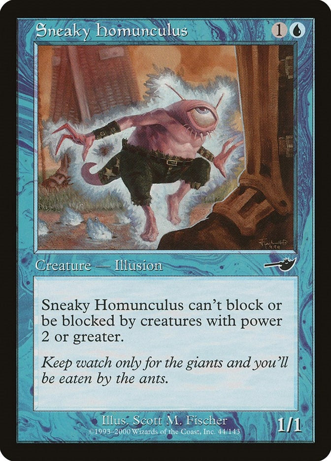Sneaky Homunculus (44) (Nemesis)