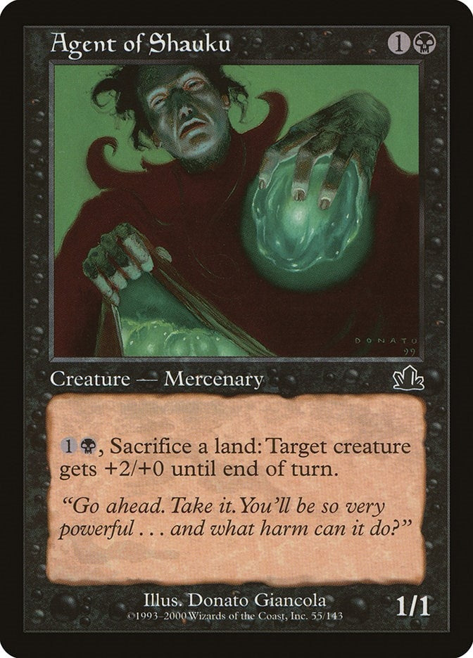 Agent of Shauku (55) (Prophecy)