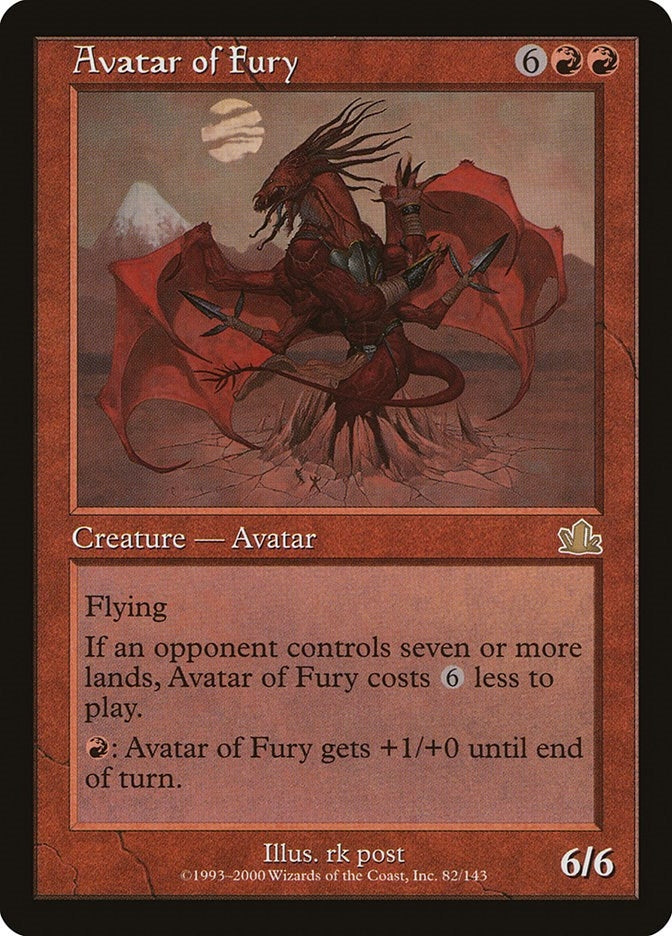 Avatar of Fury (82) (Prophecy)
