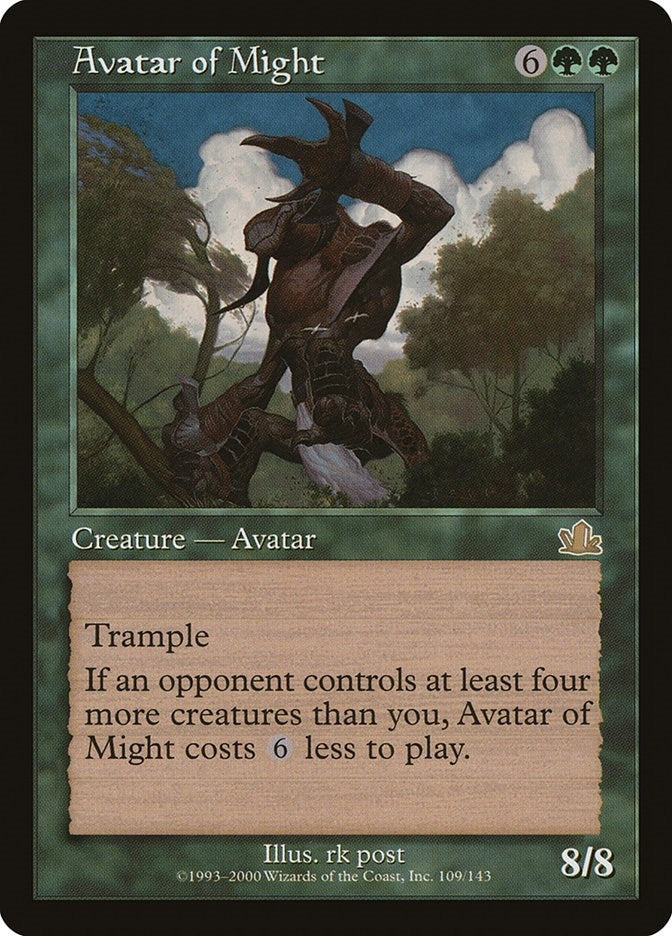 Avatar of Might (109) (Prophecy)