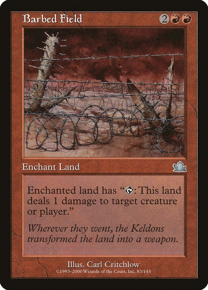 Barbed Field (83) (Prophecy)