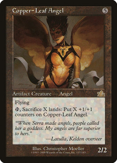 Copper-Leaf Angel (137) (Prophecy)