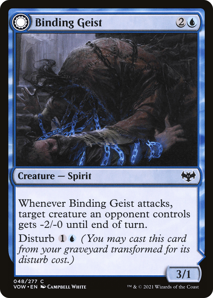 Binding Geist (48) (Innistrad: Crimson Vow)
