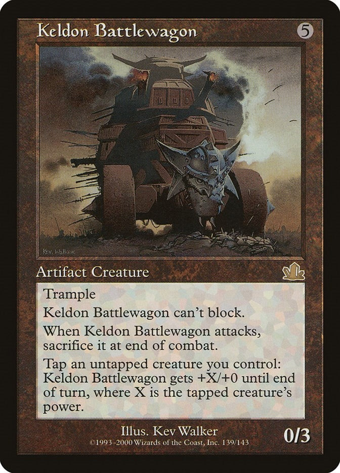 Keldon Battlewagon (139) (Prophecy)