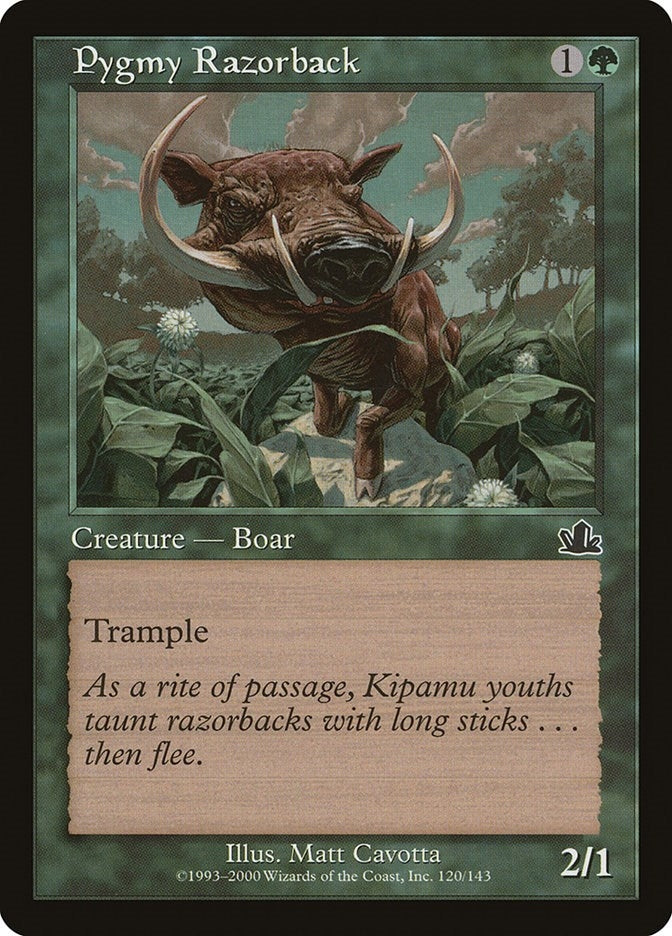 Pygmy Razorback (120) (Prophecy)