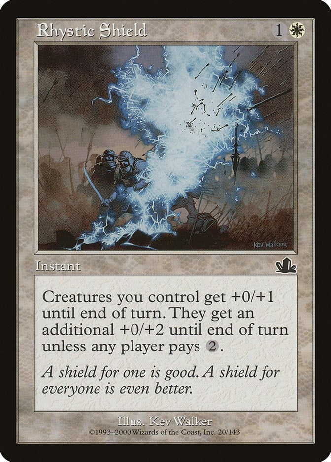 Rhystic Shield (20) (Prophecy)