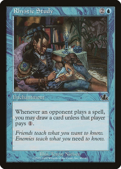 Rhystic Study (45) (Prophecy)