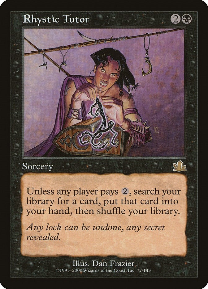 Rhystic Tutor (77) (Prophecy)
