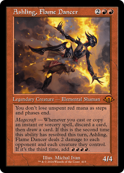 Ashling, Flame Dancer (Retro Frame) (415) (Modern Horizons 3)
